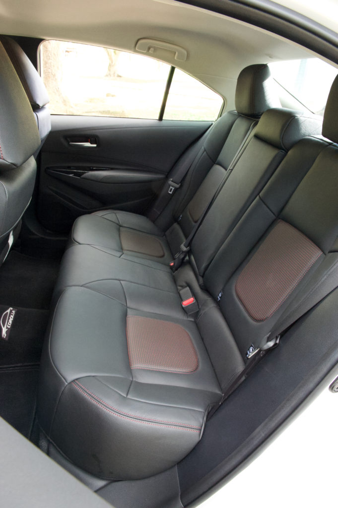 2020 Toyota Corolla Altis rear seats