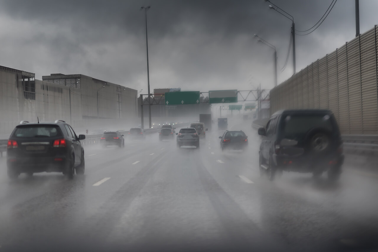 SLIPPERY WHEN WET: How to stay safe while driving in the rain